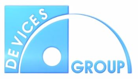 Devices Group Logo - Prüfgeräte und Messtechnik für Oberflächenprüfung und Schichtdickenmessung