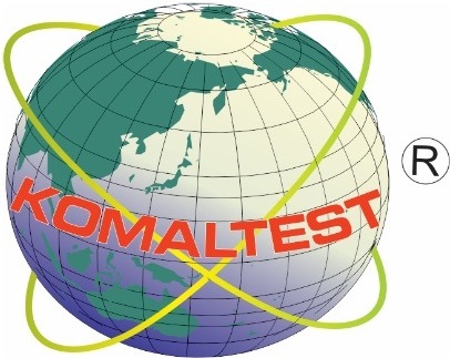 Komaltest Logo - Prüfgeräte und Messtechnik für Oberflächenprüfung und Schichtdickenmessung